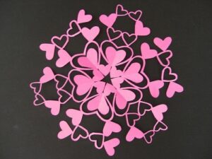 切り絵制作に使用する道具1
